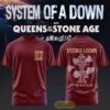 System of a Down UK & EU Tour 2026 T-Shirt – Yellow