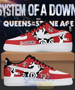 System of a Down “WAKE UP” Customize AF1 Shoes