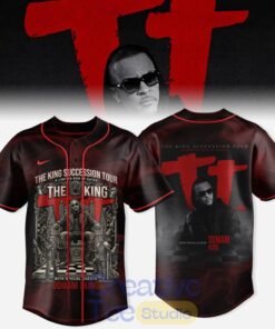 T.I. The King Succession Tour 2026 Special Baseball Jersey