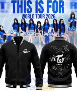 TWICE THIS IS FOR WORLD TOUR 2026 Special Baseball Jacket