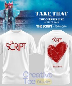 Take That x The Script The Circus Live Summer 2026 T-Shirt