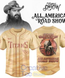 Tennessee Titans x Chris Stapleton All-American Road Show Baseball Jersey