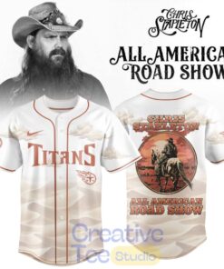 Tennessee Titans x Chris Stapleton All-American Road Show Baseball Jersey