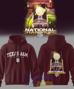 Texas A&M Aggies NCAA DI Women’s Tennis Championships Hoodie