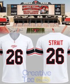 Texas Tech Red Raiders x George Strait 2026 Football Jersey