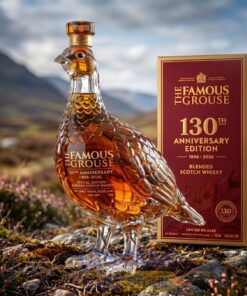 The Famous Grouse 130th Anniversary Edition Blended Scotch Whiskey Bottle