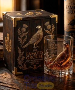 The Famous Grouse 130th Anniversary Whiskey Glass