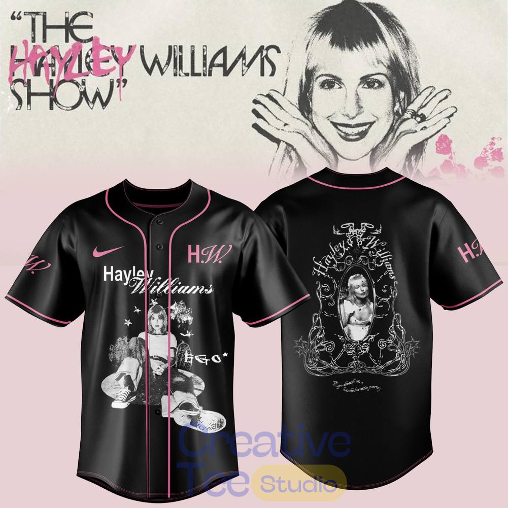 The Hayley Williams Show Special Baseball Jersey The Hayley Williams Show Special Baseball Jersey