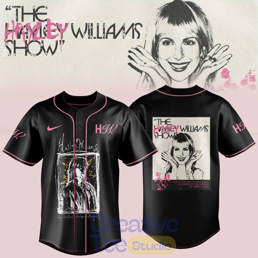 The Hayley Williams Show Special Baseball Jersey The Hayley Williams Show Special Baseball Jersey
