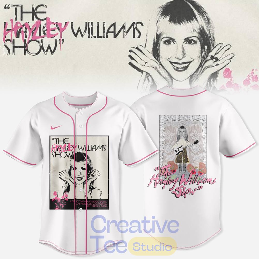 The Hayley Williams Show Special Baseball Jersey The Hayley Williams Show Special Baseball Jersey