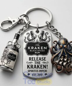 The Kraken Black Spiced Rum Collector’s Keychain