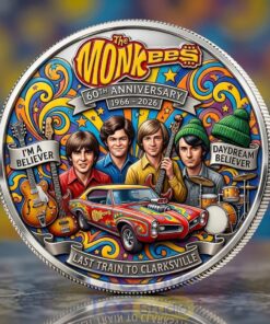 The Monkees 60th Anniversary Commemorative Coin