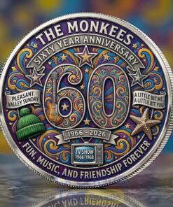 The Monkees 60th Anniversary Commemorative Coin