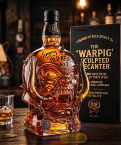 The Motörhead “The Warpig” Whiskey Bottle