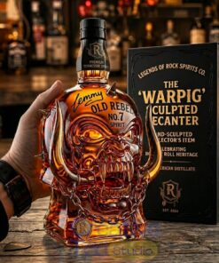 The Motörhead “The Warpig” Whiskey Bottle