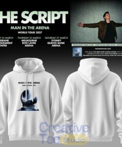 The Script — Man In The Arena Tour 2026 Hoodie