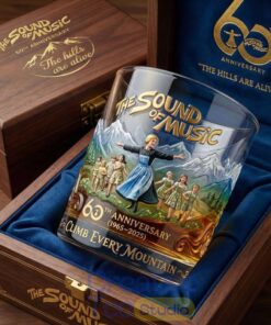 The Sound of Music 60th Anniversary Collectors Whiskey Glass