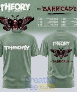 Theory of A Deadman The Barricade Tour 2026 Shirt