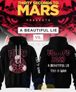 Thirty Seconds to Mars “A Beautiful Lie vs. This Is War” European Tour Tee Hoodie
