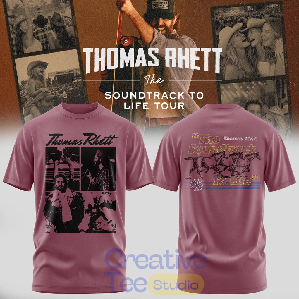 Thomas Rhett The Soundtrack To Life Tour Tee Hoodie Thomas Rhett The Soundtrack To Life Tour Tee Hoodie