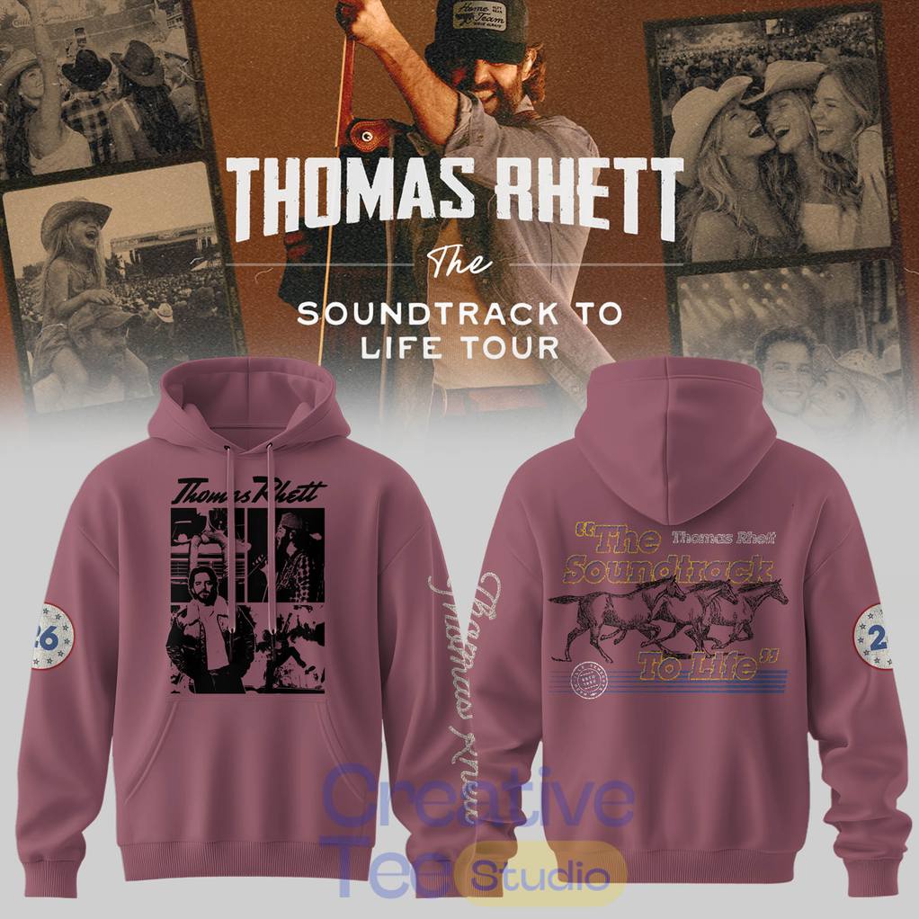 Thomas Rhett The Soundtrack To Life Tour Tee Hoodie Thomas Rhett The Soundtrack To Life Tour Tee Hoodie