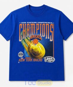 Timothée Chalamet Knicks Game 4 1999 NBA Eastern Conference Champions Shirt