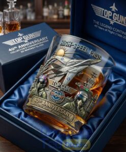 Top Gun 40th Anniversary Commemorative Whiskey Glass