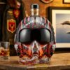 Top Gun 40th Anniversary Maverick Flight Helmet Limited Edition Whiskey Bottle 1 wAQR7.jpg