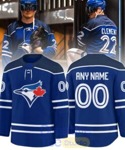 Toronto Blue Jays “Ern Dog” Appreciation Day Custom Hockey Jersey