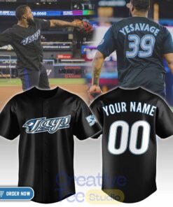 Trey Yesavage 39 Blue Jays Flashback Custom Baseball Jersey