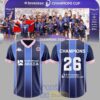 Union Bordeaux Bègles European Champions 2026 Football Jersey – Away