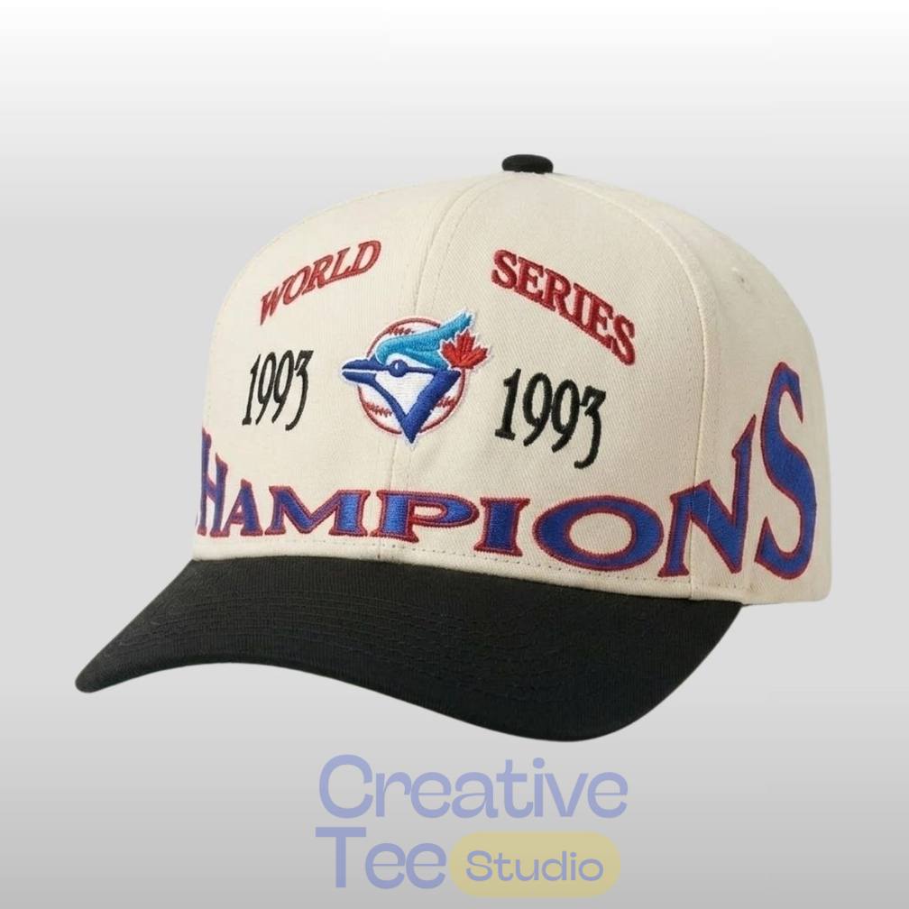 Vladdy 1993 World Series Champions Blue Jays Hat Vladdy 1993 World Series Champions Blue Jays Hat