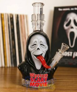 WASSUP Ghostface Limited Edition Glass Bong
