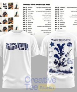 Wave to Earth The Pieces Tour 2026 Blue Bloom Tracklist Special Tee Hoodie