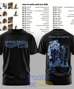 Wave to Earth The Pieces Tour 2026 Blue Memory Special Tee Hoodie