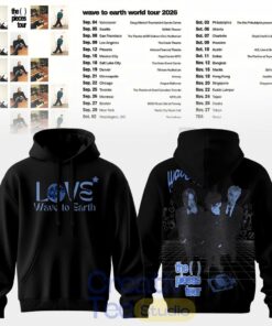 Wave to Earth The Pieces Tour 2026 Love & Pieces Special Tee Hoodie