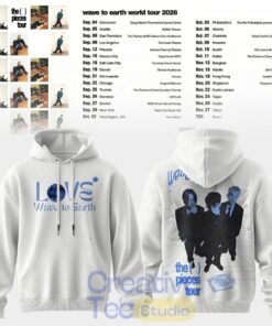 Wave to Earth The Pieces Tour 2026 Love & Pieces Special Tee Hoodie
