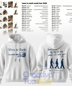 Wave to Earth The Pieces Tour 2026 Walking With You Special Tee Hoodie