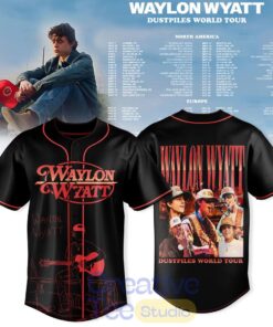 Waylon Wyatt Dustpiles World Tour 2026 Special Baseball Jersey Waylon Wyatt Dustpiles World Tour 2026 Special Baseball Jersey