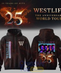 Westlife 25th Anniversary World Tour Golden Memories Tee Hoodie