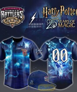 Wisconsin Timber Rattlers x Harry Potter Night “25 Years of Magic” Custom Baseball Jersey