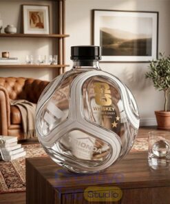 World Cup 2026 Trionda Ball Inspired Whiskey Bottle
