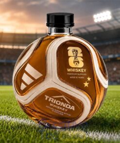 World Cup 2026 Trionda Ball Inspired Whiskey Bottle
