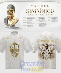 Yandel Sinfonico USA Tour 2026 Edition Special Mesh Jersey