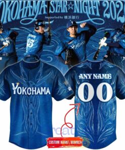 Yokohama DeNA BayStars x STAR☆NIGHT 2026 Custom Baseball Jersey