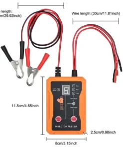 Professional 4-Mode Fuel Injector Tester & Cleaner Tool