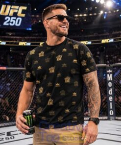 2026 Tyson Fury Gypsy King Crown Shirt At UFC 250