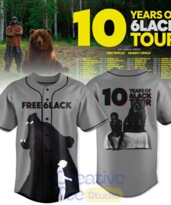 6LACK “10 Years of 6LACK” World Tour Special Jersey