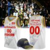 AS Monaco Basket 2026 Custom Jersey