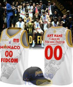 AS Monaco Basket 2026 Custom Jersey